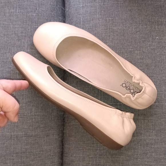 Abeo BIO System TAMMY Ballet Flat Pink Round Toe Comfort Shoes Size 10 Narrow - Picture 2 of 12